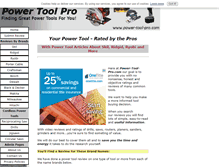 Tablet Screenshot of power-tool-pro.com